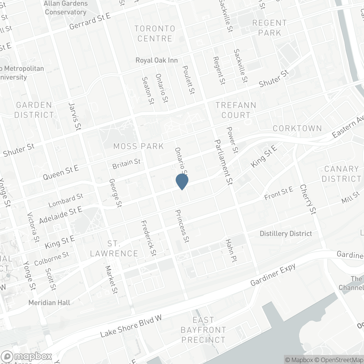 1801 - 460 ADELAIDE STREET E, Toronto, Ontario M5A 1N6